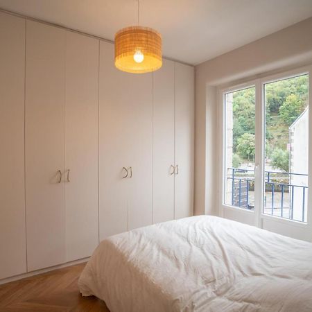 Charmant T2 Vue Odet - Rénové par un Architecte Quimper Esterno foto