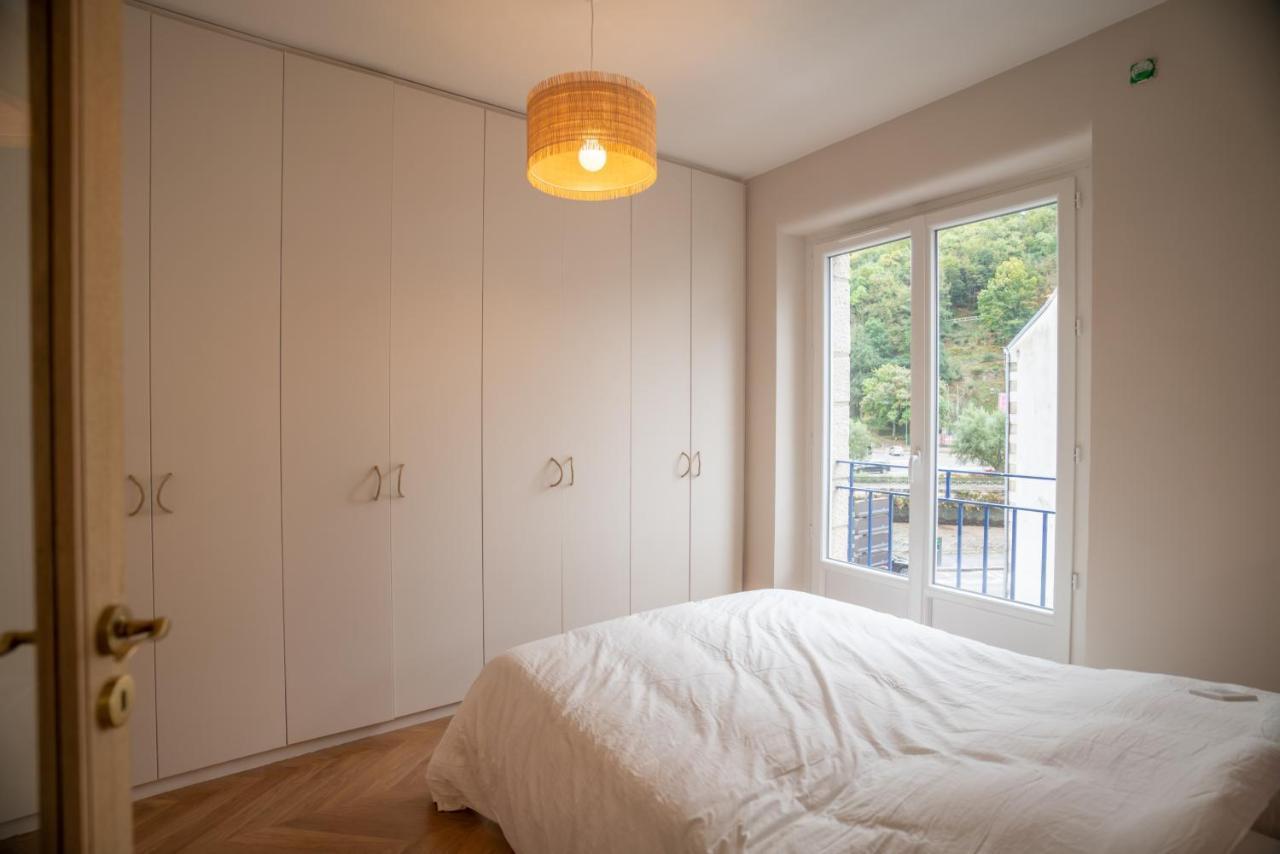Charmant T2 Vue Odet - Rénové par un Architecte Quimper Esterno foto